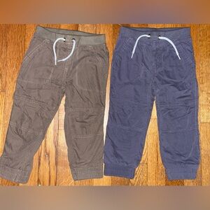 Wonder Nation Kids' Brown and Blue Joggers